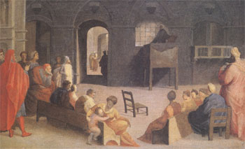 San Bernardino of Siena Preaching (mk05)